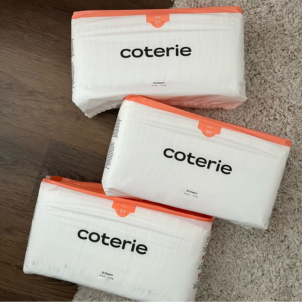Coterie Diapers Size 1